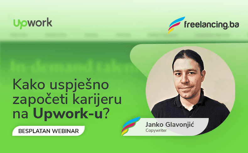 Besplatan webinar: Kako uspješno započeti karijeru na Upwork-u