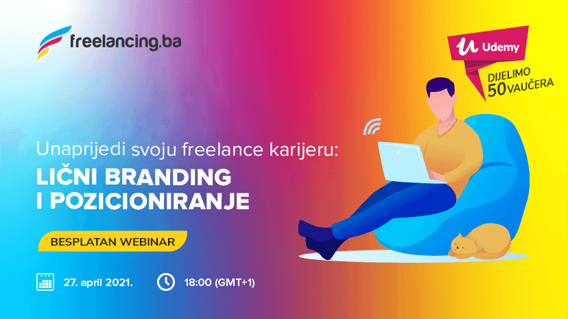 BESPLATAN WEBINAR: Unaprijedi svoju freelance kerijeru - lični brending i pozicioniranje