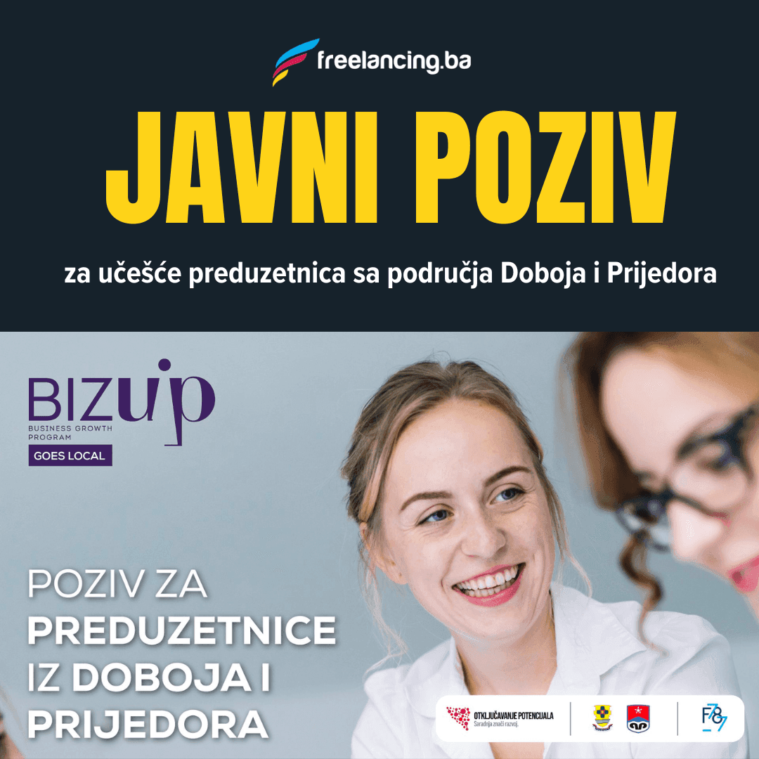 Javni poziv za žene preduzetnice iz Doboja i Prijedora